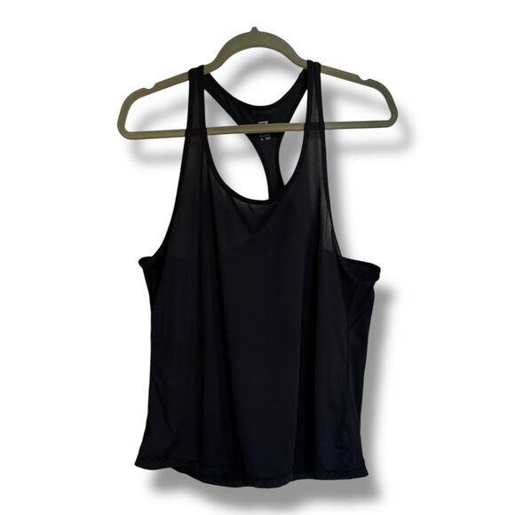 Z by Zella Womens Tank Top Black Workout Athleisure Running Racerback‎ - Picture 4 of 8